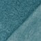 Teal Blue Famous Designer Acrylic Blend Cozy Sherpa Fleece Knit Fabric By the Yard